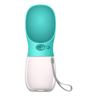 Pet Plastic Drinking Portable Water Bottle (Assorted, Small)