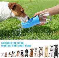 Pet Plastic Drinking Portable Water Bottle (Assorted, Small)
