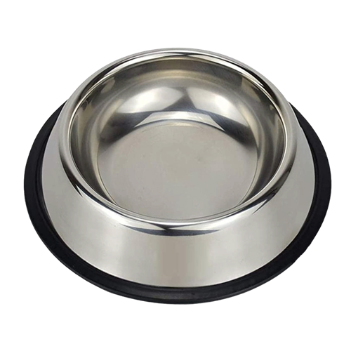Stainless Steel Paw Bone Printed Food/Water Feeding Bowl for Dogs & Puppies