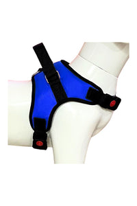 Dog Body Belt Harness, Choke-Free, Double Padded, Adjustable Neck and Chest Recommended for French Bulldog, Pug & Small Dog Breeds