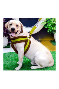 Nylon Dog Harness Soft Fur Padded With Adjustable Straps