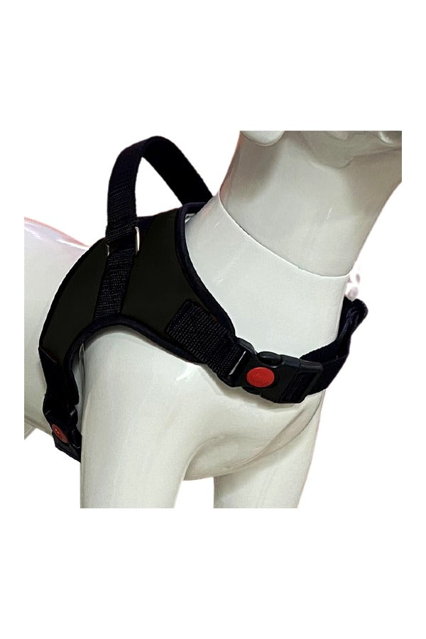 Dog Chest Belt with Leash , No Pull Adjustable Harness, Easy Control and Handle for Training