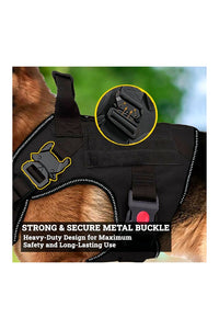 Tactical Dog Harness | No Pull Dog Training Belt | Adjustable Size for Medium Dogs