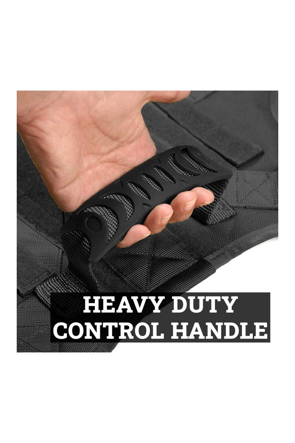 Tactical Dog Harness with Leash | Dog Training Belt | Adjustable Size