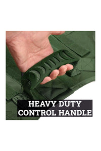 Tactical Dog Harness | No Pull Dog Training Belt | Adjustable Size for Medium Dogs