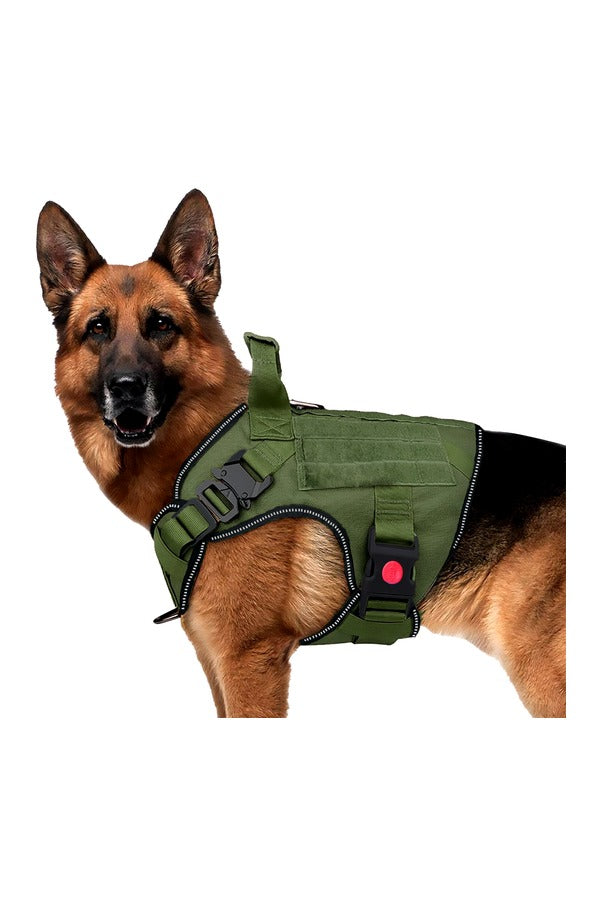 Tactical Dog Harness | No Pull Dog Training Belt | Adjustable Size for Medium Dogs
