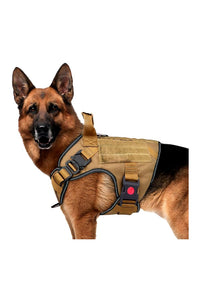 Tactical Dog Harness | No Pull Dog Training Belt | Adjustable Size for Medium Dogs