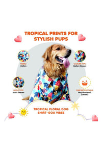 GeoShield Waterproof Dog Raincoat with Hood for Small to Large Dogs
