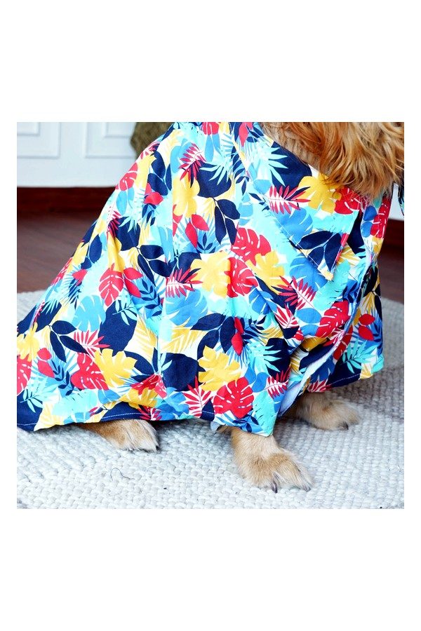 GeoShield Waterproof Dog Raincoat with Hood for Small to Large Dogs