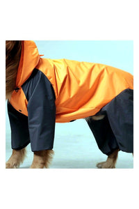 Storm Flex Sport Waterproof Dog Raincoat with Hood- High Visibility Outdoor Jacket