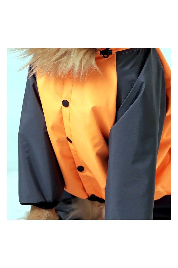 Storm Flex Sport Waterproof Dog Raincoat with Hood- High Visibility Outdoor Jacket