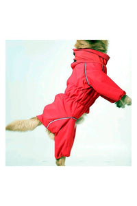 Rain Armor Elite Full Body Waterproof Dog Jumpsuit with Adjustable High Neck