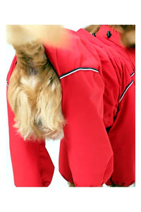 Rain Armor Elite Full Body Waterproof Dog Jumpsuit with Adjustable High Neck