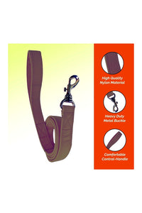 Nylon Dog Leash | Durable | Comfortable Grip | Training Leash for Daily Walks, 137 CM Long (0.75"/1"/1.25"))