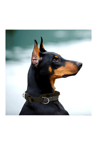 Dog Fur Collar, Good Quality Soft Fabric, Strong D-Ring, High-Quality, Adjustable Neck Length, Recommended for German shepherd, Rottweiler & Extra Large Breeds,