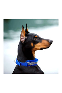 Dog Fur Collar, Good Quality Soft Fabric, Strong D-Ring, High-Quality, Adjustable Neck Length, Recommended for German shepherd, Rottweiler & Extra Large Breeds,