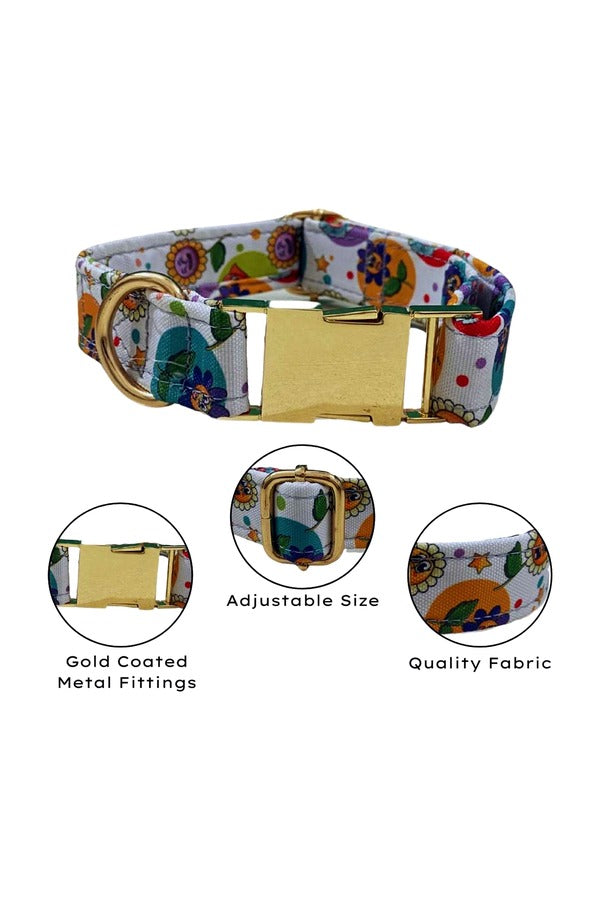 Dog Bowtie Collar | Adjustable Size with D-Ring | Lightweight & Comfortable Bowtie for Dogs