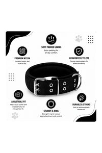 Tactical Dog Collar Belt for Medium Dogs | Adjustable Size