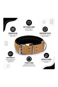 Tactical Dog Collar Belt for Medium Dogs | Adjustable Size