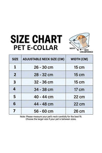 Pet E-Collar for Dogs & Cats | Adjustable Recovery Cone | Protective Collar to Stop Licking, Biting & Scratching