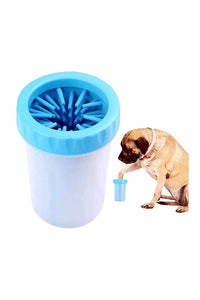 Foot Washing Cup, Pet Paw Cleaner Portable Dog Paw Washer with Soft Silicone Bristles for Quickly Cleaning Pets Muddy Feet (Assorted)