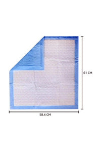 Pet Training Pads with Leak-Proof Quick-Dry Design (Assorted, Pack of 15, 60*60CM)