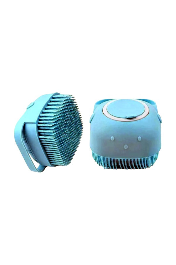 Pet Shampoo Bath Brush | Soft Silicone Bristles Pet Grooming/Bathing & Massage Brushes | Dog & Cat Accessories (Assorted, Pack of 1)