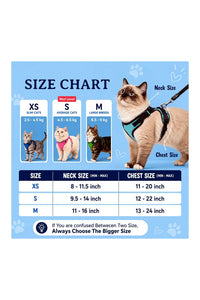 Cat H-Harness with Leash