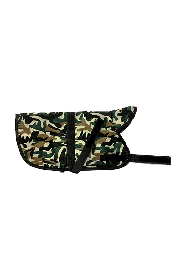Army Print Dog Coat