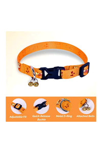 Printed Puppy Collar + Leash Set