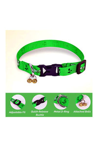 Printed Puppy Collar + Leash Set