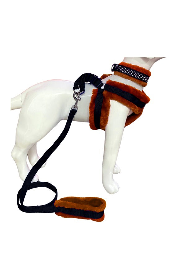 Dog Soft Fur Padded Collar