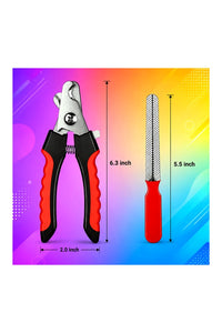 Pet Nail Clipper with Filer - AC