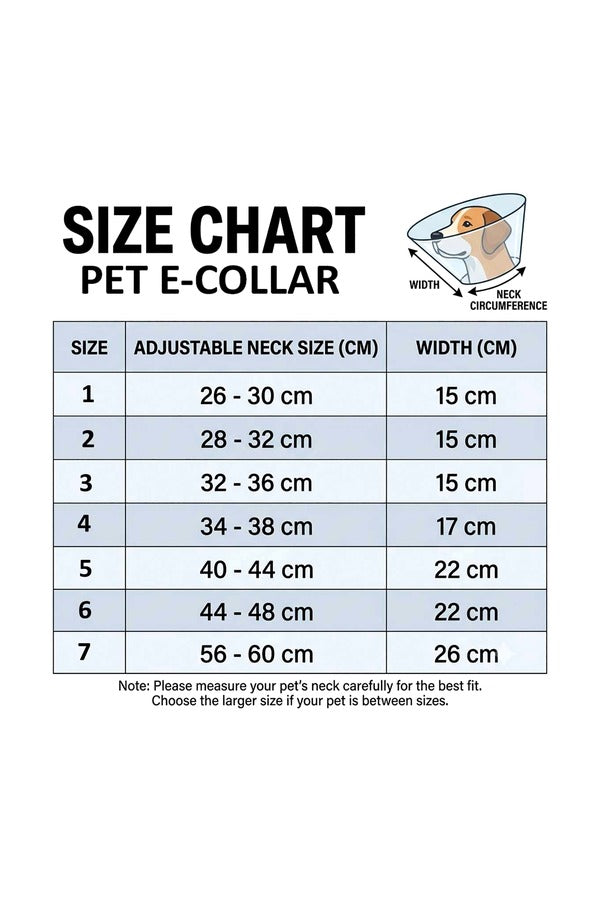 Pet E-Collar (Recovery Cone)