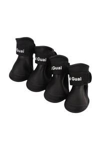 Dog Shoes, Waterproof, Anti-Slip, Lightweight Rain Boots for Dogs, Perfect for Outdoor Walks (Green, S)