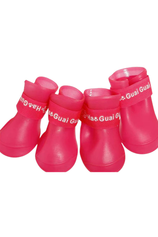 Dog Shoes, Waterproof, Anti-Slip, Lightweight Rain Boots for Dogs, Perfect for Outdoor Walks (Green, S)