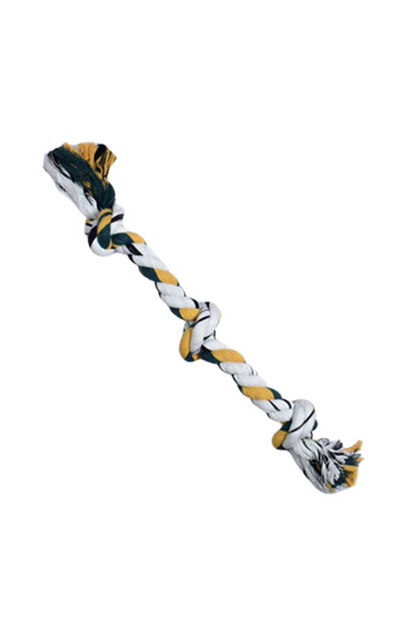 3-Knotted Rope Toy