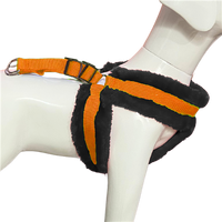 Nylon Dog Harness Soft Fur Padded With Adjustable Straps
