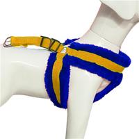 Nylon Dog Harness Soft Fur Padded With Adjustable Straps