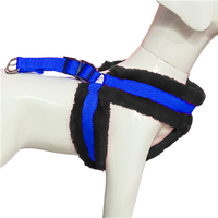 Nylon Dog Harness Soft Fur Padded With Adjustable Straps