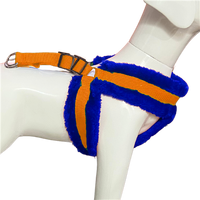 Nylon Dog Harness Soft Fur Padded With Adjustable Straps