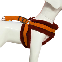 Nylon Dog Harness Soft Fur Padded With Adjustable Straps