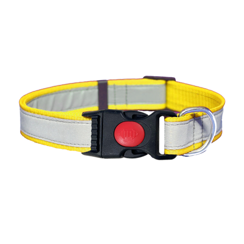 Reflective Dog Neck Collar, Quick Release Lock Buckle, Adjustable Neck Length